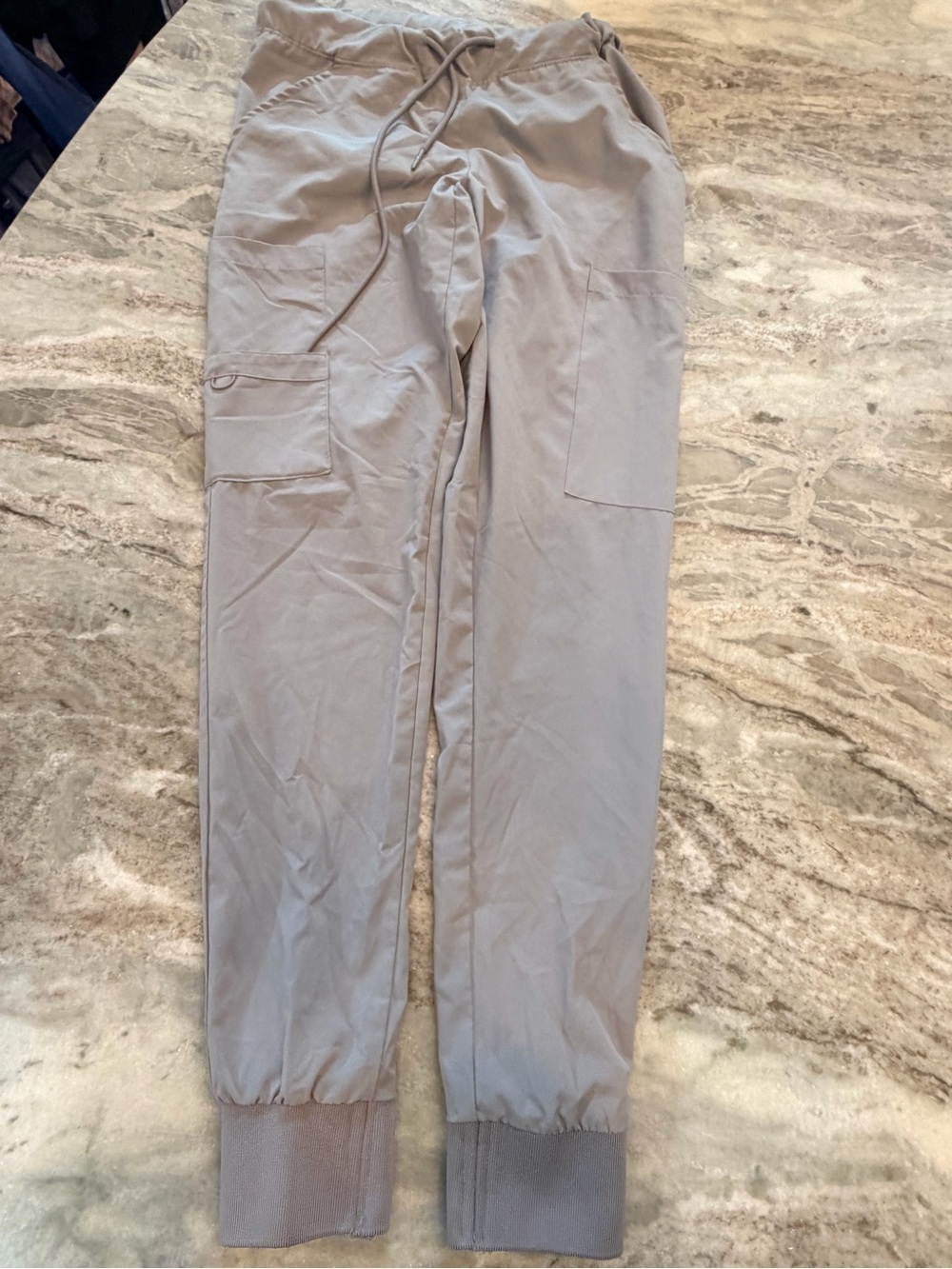 New York Laundry MEDies Scrub Jogger Pants Women’s Small Gray Stretch Healthcare
